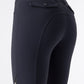 Equiline rijbroek dames knie grip Atirk blauw
