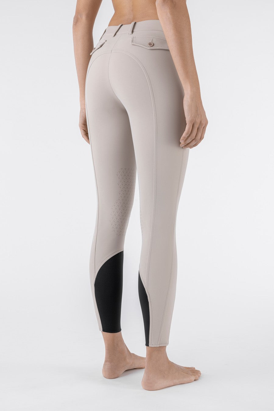 Equiline rijbroek dames knie grip Atirk beige