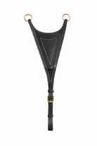 LJ Leathers Pro Selected Heritage Dichte Bib Martingaalvork zwart-goud Full