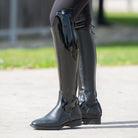 Tricolore paardrijlaarzen Puro Dress Patent Swarovski logo