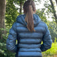 Vestrum padded jas dames Pusan Powder Blue