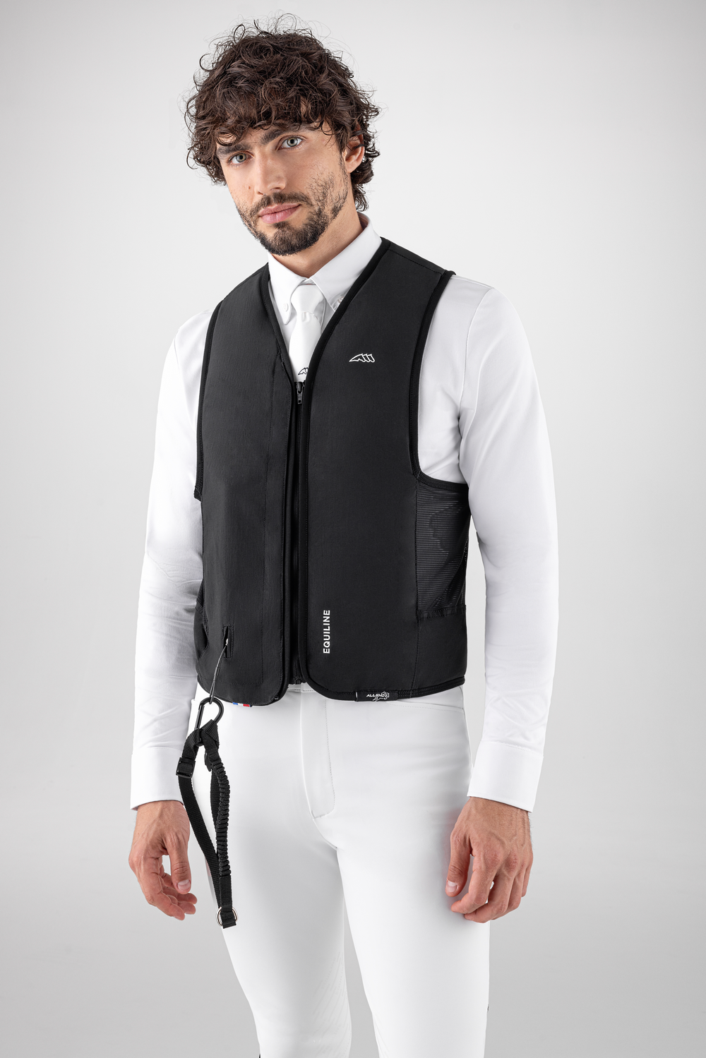 Equiline airbagvest unisex Eclair Zwart