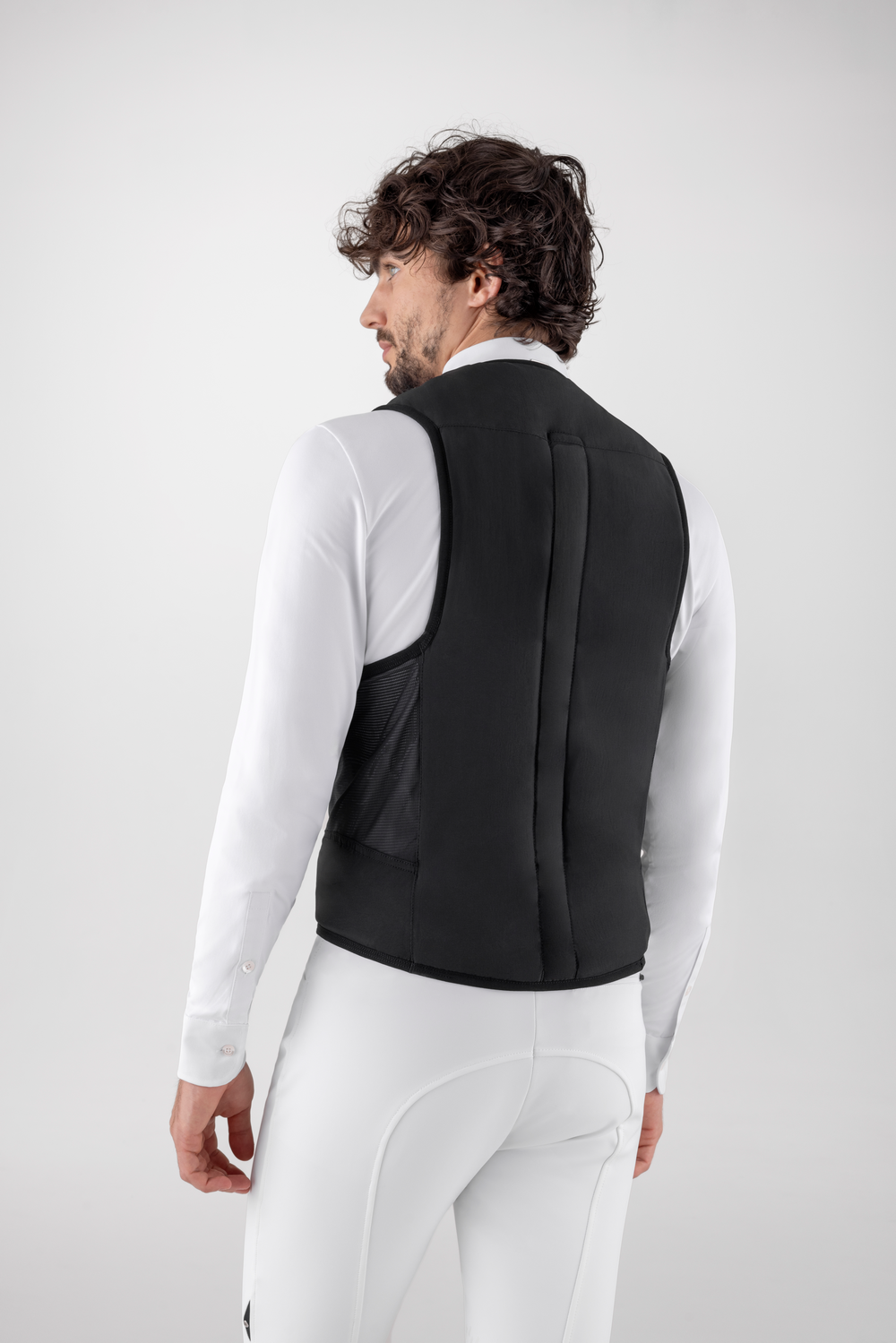 Equiline airbagvest unisex Eclair Zwart