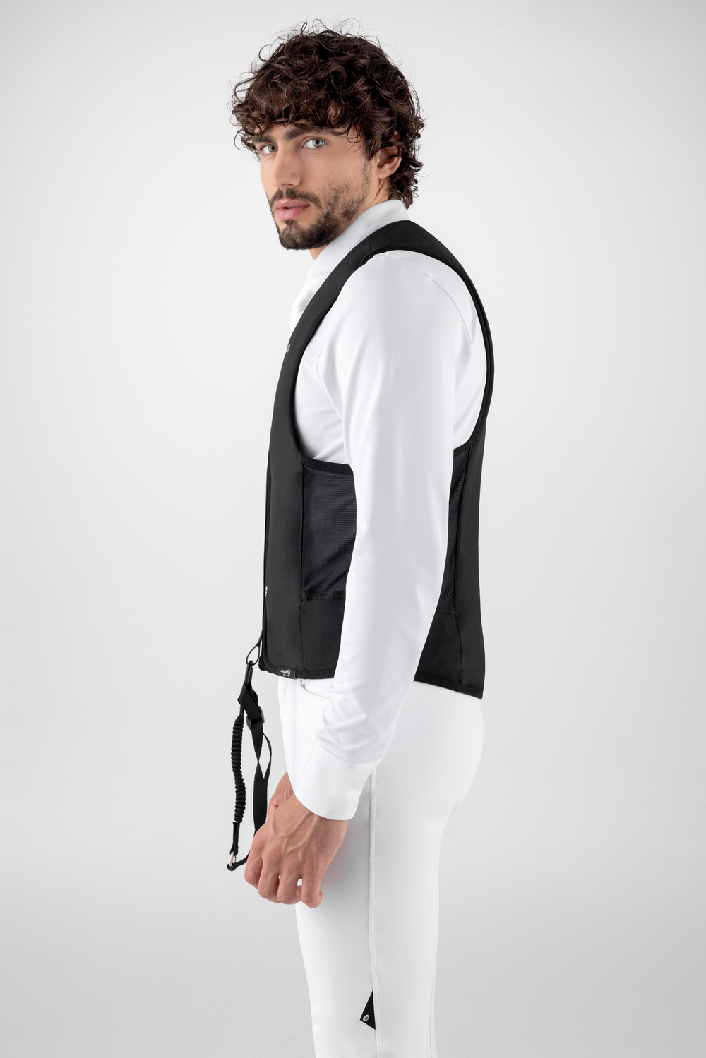 Equiline airbagvest unisex Eclair Zwart