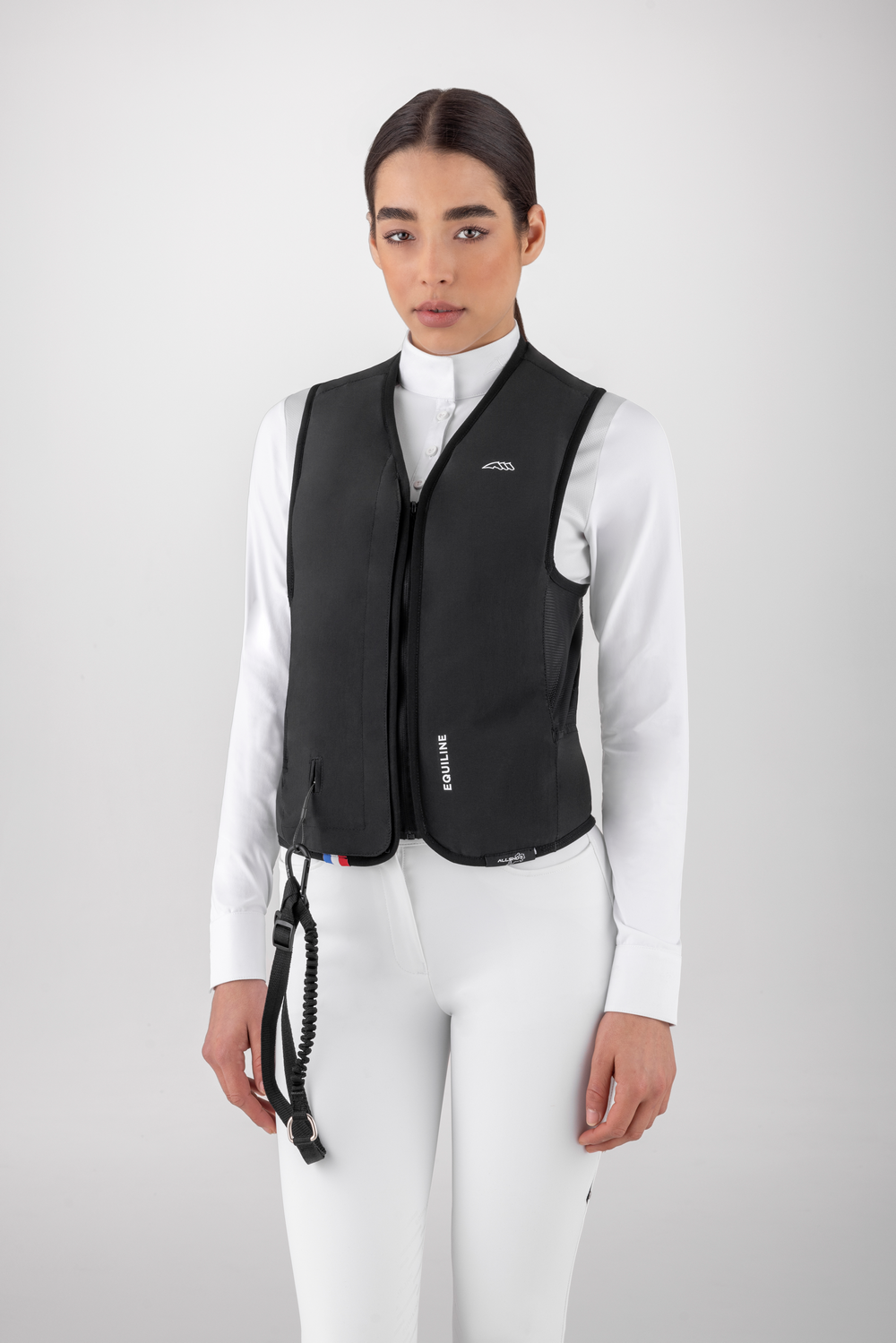 Equiline airbagvest unisex Eclair Zwart