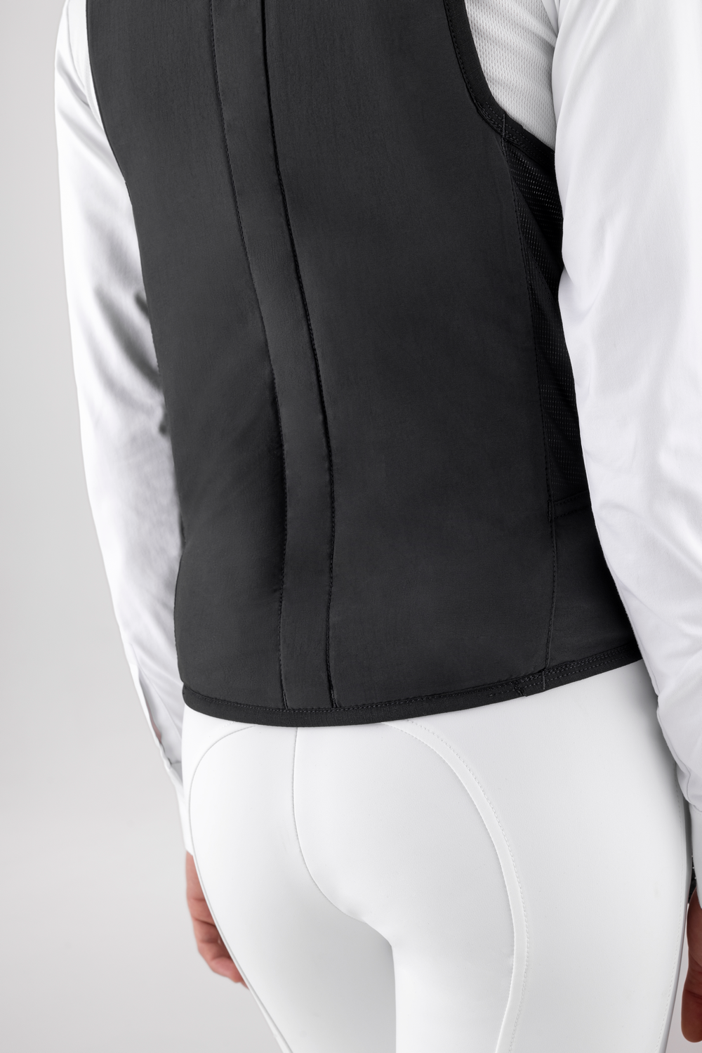 Equiline airbagvest unisex Eclair Zwart