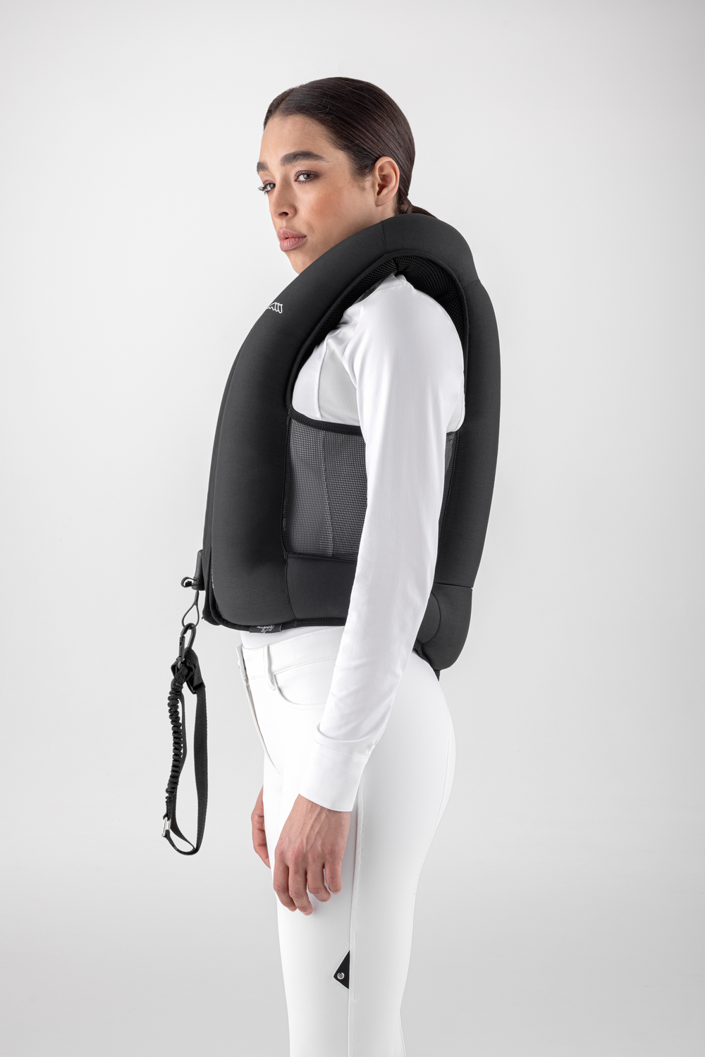 Equiline airbagvest unisex Eclair Zwart