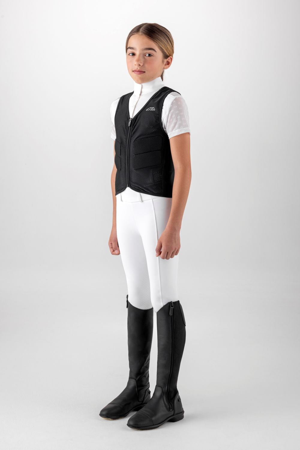 Equiline Back Protector Junior Zwart