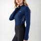 Equiline Trainingsshirt second skin dames Costa Navy
