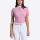 RG wedstrijdshirt Jacquard korte mouw dames Roze