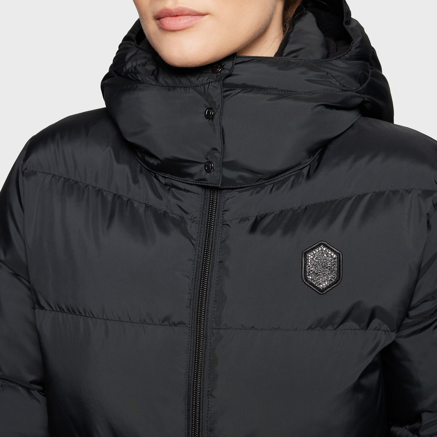 Manteau Bomber Matelassé pour femmes Samshield Billie Moonless Night