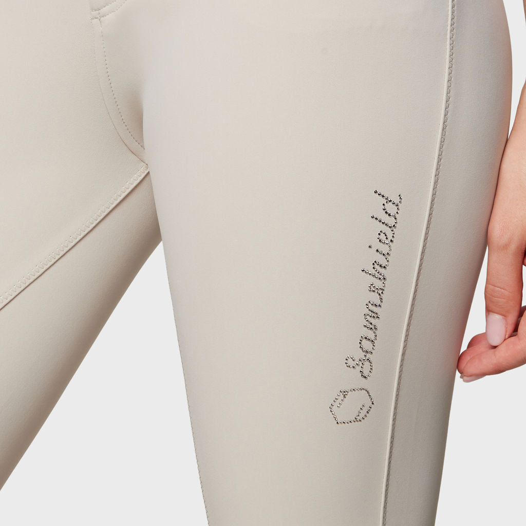 Samshield Rijbroek Knie Grip Dames Adèle Beige