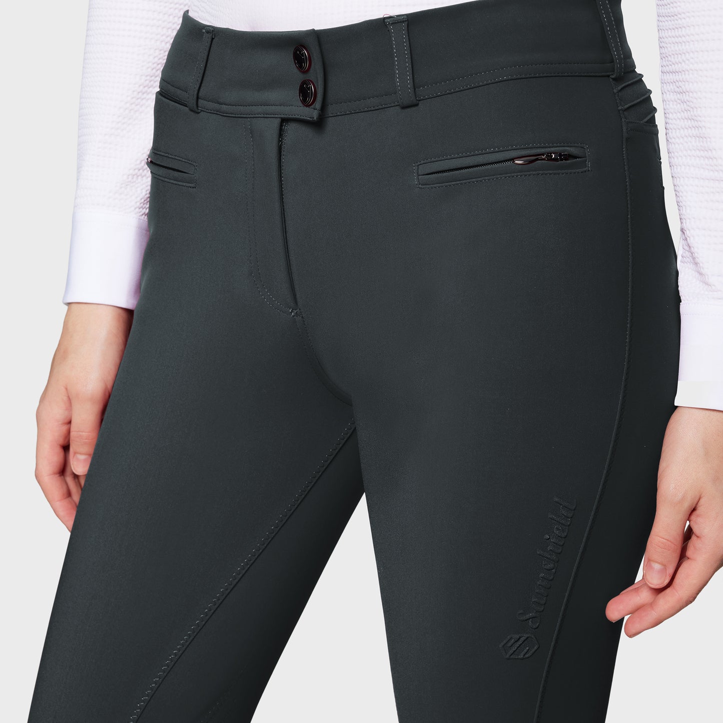 Samshield Pantalon d'équitation Genou Grip Femme Chloe Moonless Night