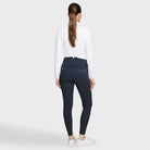 Samshield Rijbroek Full Grip Dames Claranova Extra Hoge Band Navy