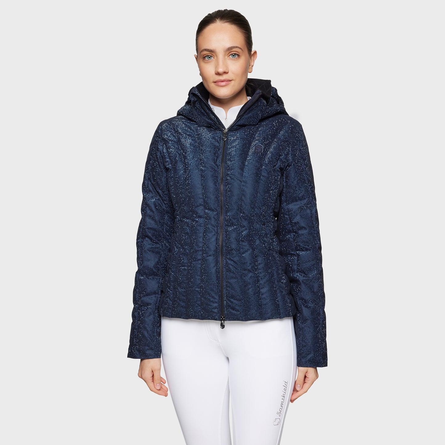 Samshield gewatteerde jas dames Courchevel Ice Navy