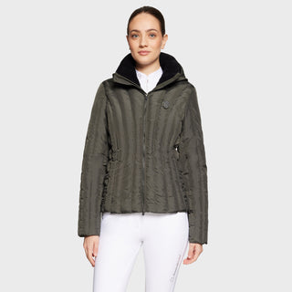 Samshield gewatteerde jas dames Courchevel Dark Forest