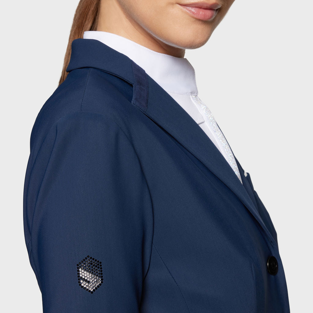 Samshield Paardrijjasje Dames Victorine licht navy