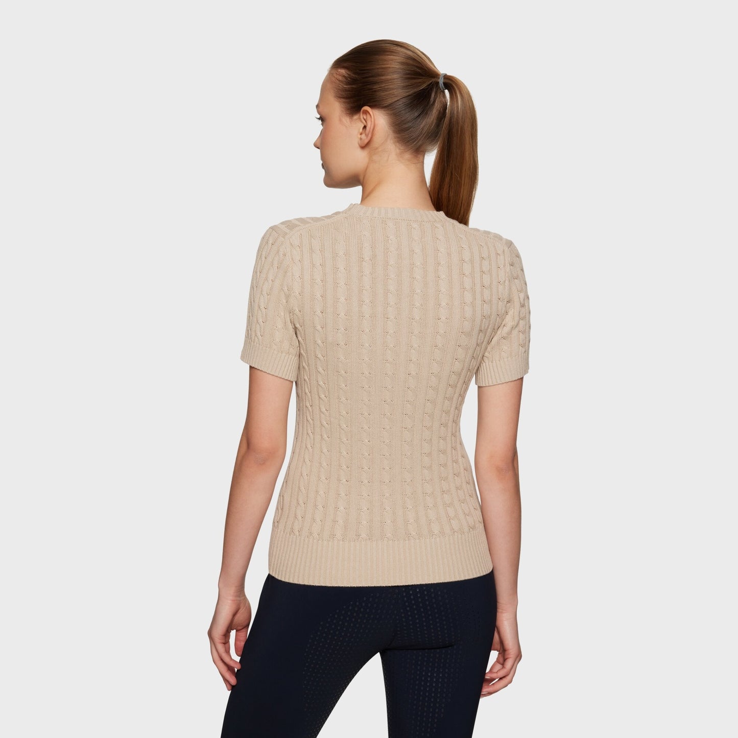 Samshield pullover korte mouwen dames Lidy Sand