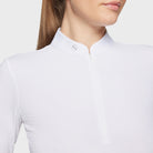 Samshield Wedstrijdshirt Lange Mouwen Dames Louisella Honeycomb Wit
