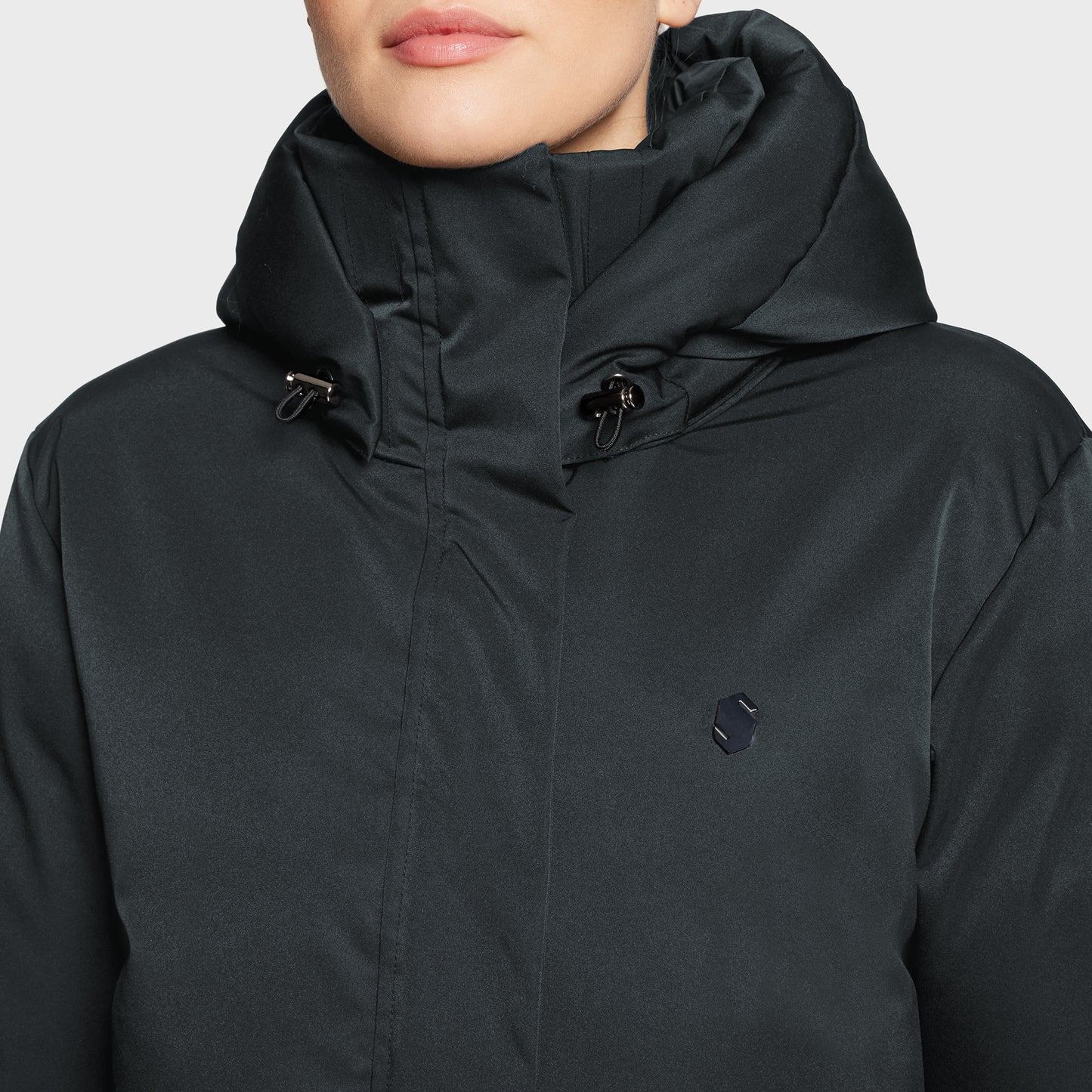 Manteau long matelassé pour femmes Samshield Melyne Moonless Night