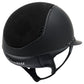 Samshield 2.0 Casque d'équitation Miss Shield Shadowmatt Black Matt 300 cristaux Glacier Noir