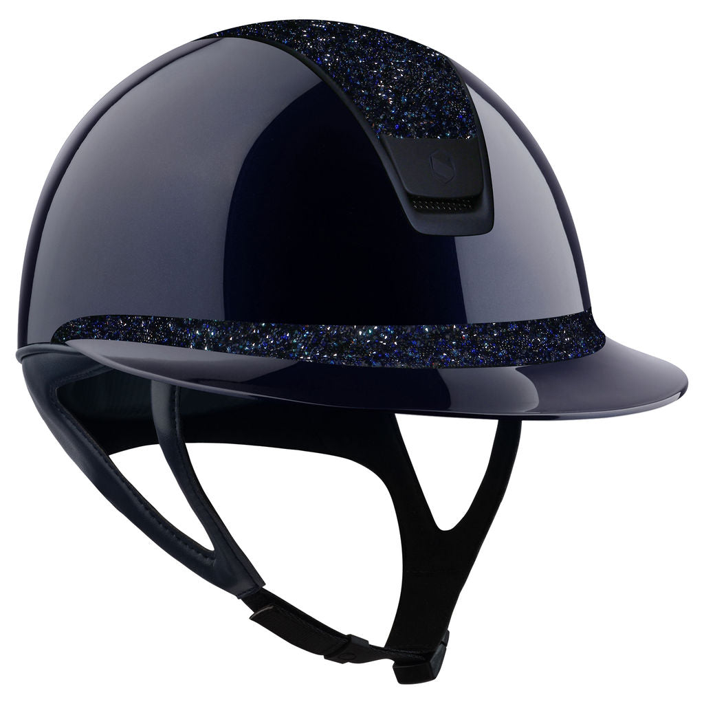 Samshield 2.0 Paardrijhelm Miss Shield Shadowglossy Ultra Fine Rock Cosmic Nights Navy