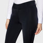 Pantalon d'équitation Samshield à grip genoux pour femmes Tamara Winter Navy