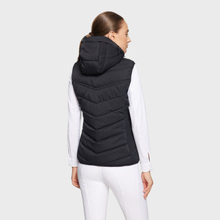 Samshield gewatteerde bodywarmer dames Val D' Isere Zwart