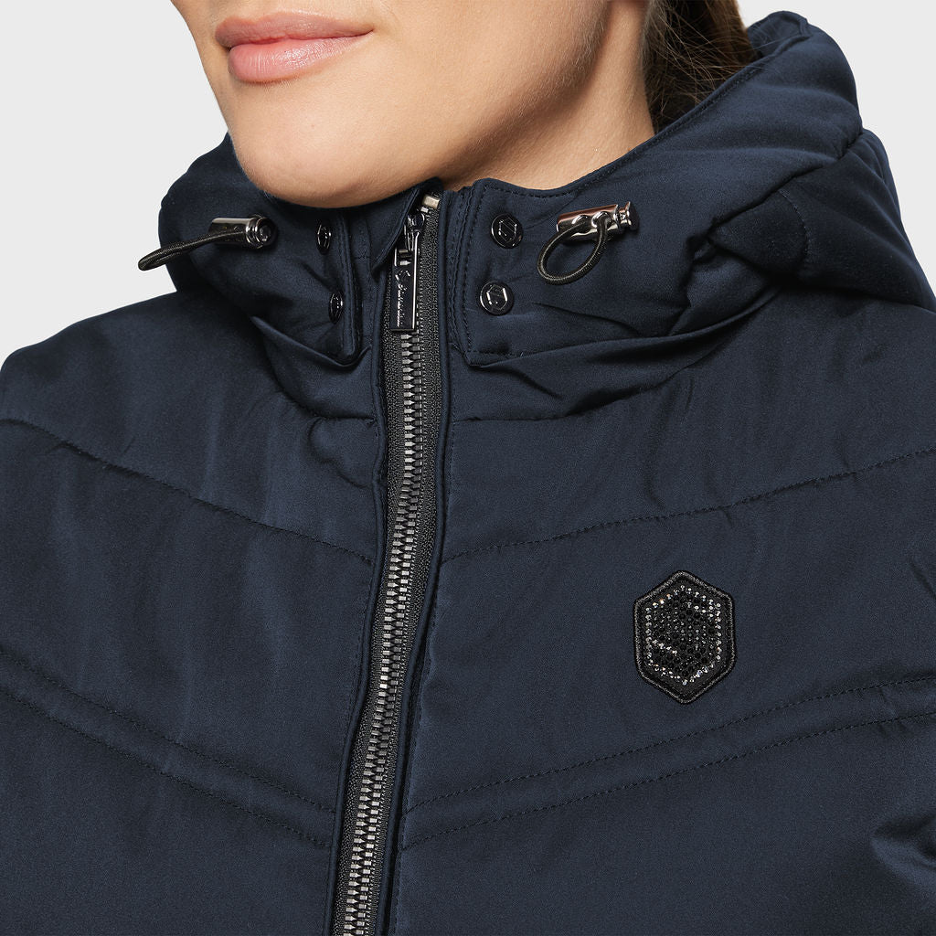 Samshield gewatteerde bodywarmer dames Val D' Isere Navy