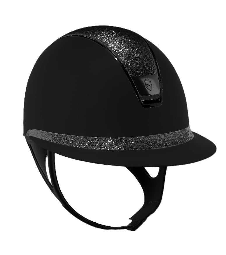 Samshield  2.0 Paardrijhelm Miss Shield Shadowmatt Ultra Fine Rock Zwart