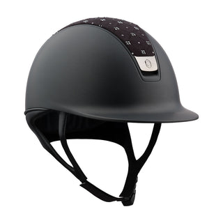 Samshield 2.0 Shadowmatt Paardrijhelm Royal Flower Zwart