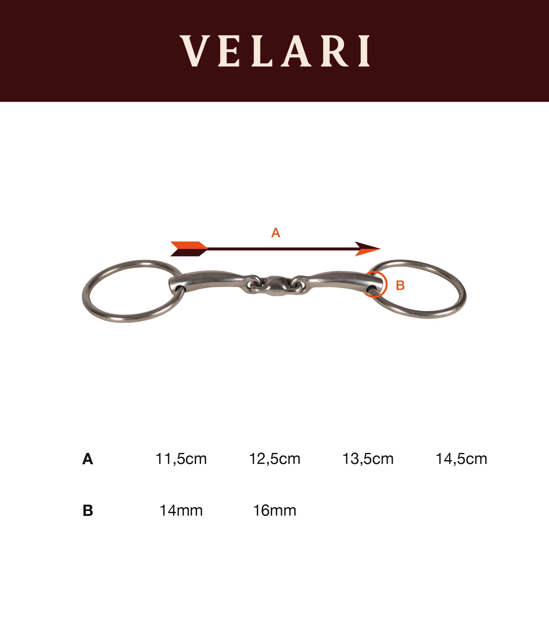 Velari Watertrens Dubbelgebroken Sweet Iron 14 mm