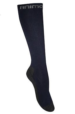 Animo hoge paardrijsokken Tropical Blauw Blauw