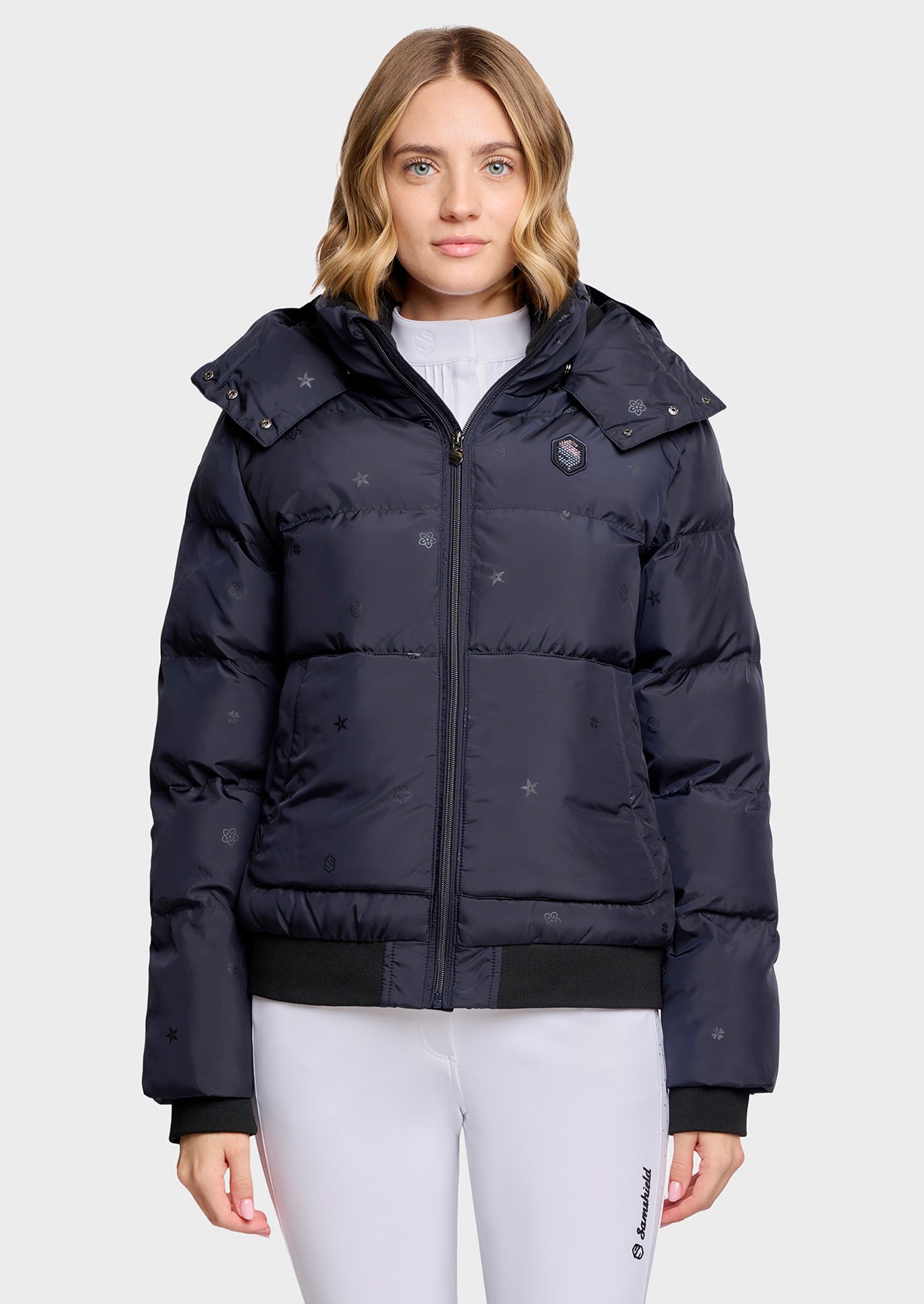 Samshield Blouson Bomber Femme Billie Emblem Edition Navy
