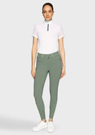 Samshield Rijbroek Full Grip Dames Claranova Extra Hoge Band Pistaccio Pistaccio