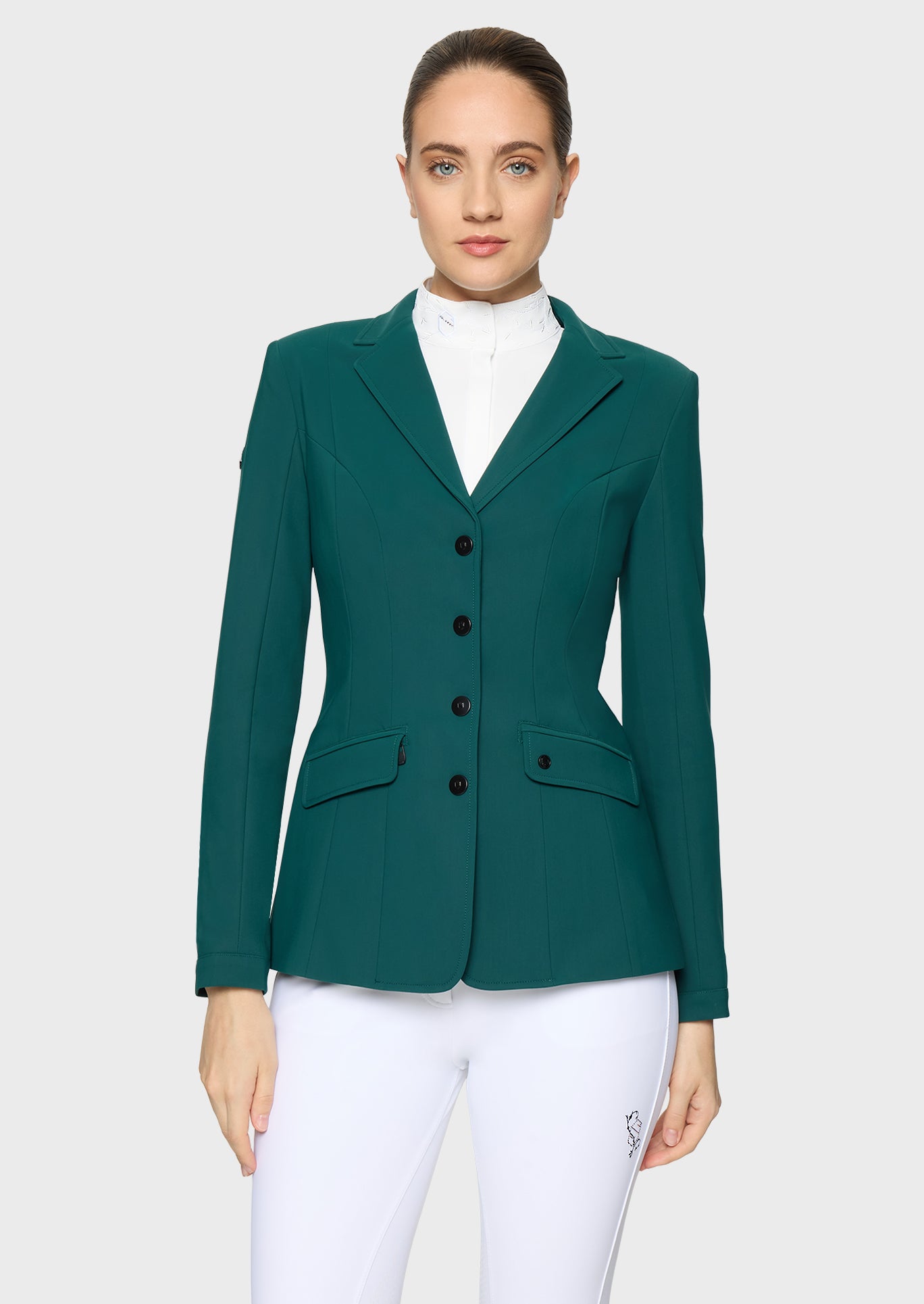 Samshield Paardrijjasje Dames Frida Hunter Green