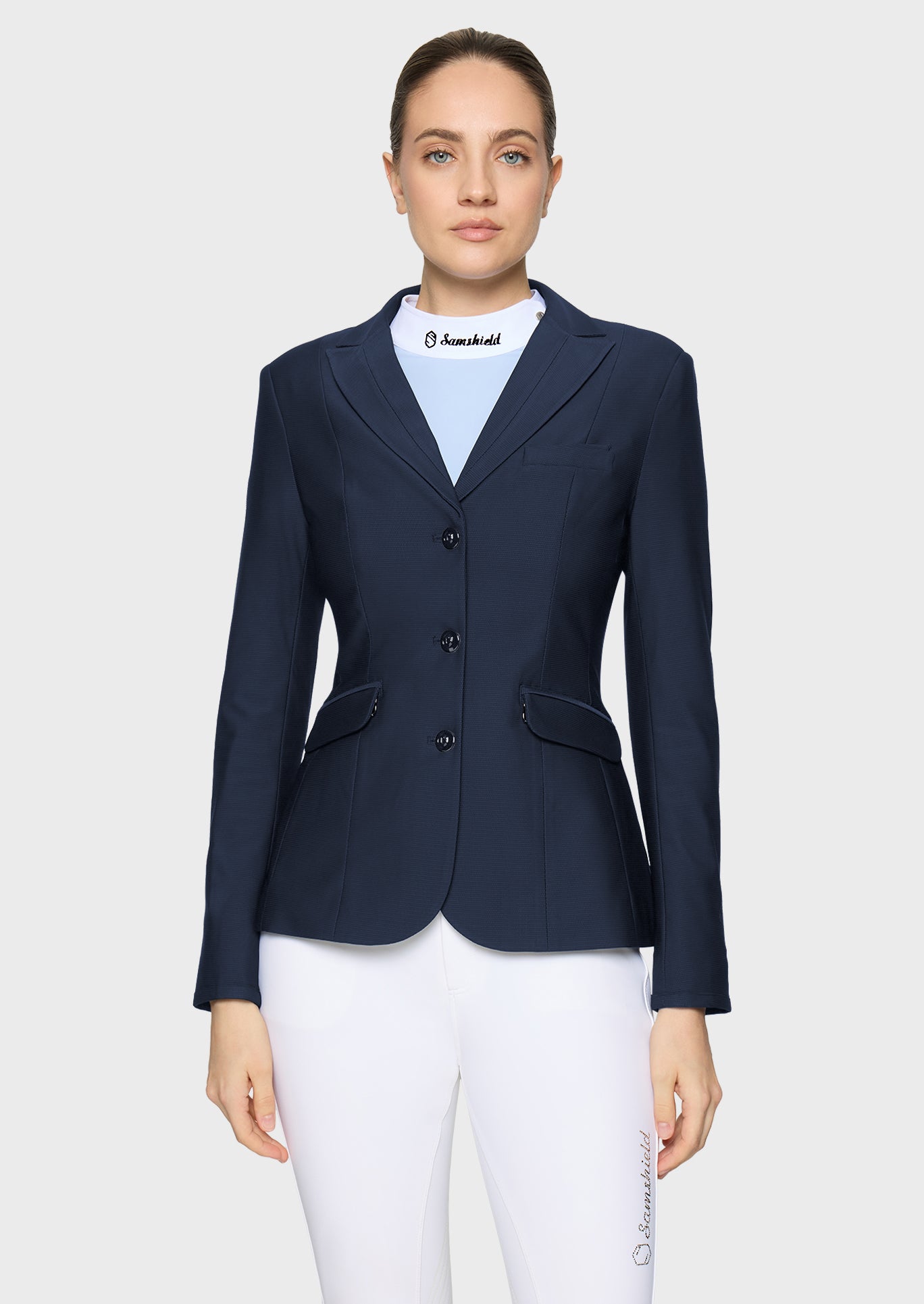 Samshield Paardrijjasje Dames Louise Sculpt Navy