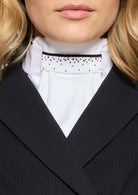 Samshield Plastron Crystal Fabric Jet Black Wit