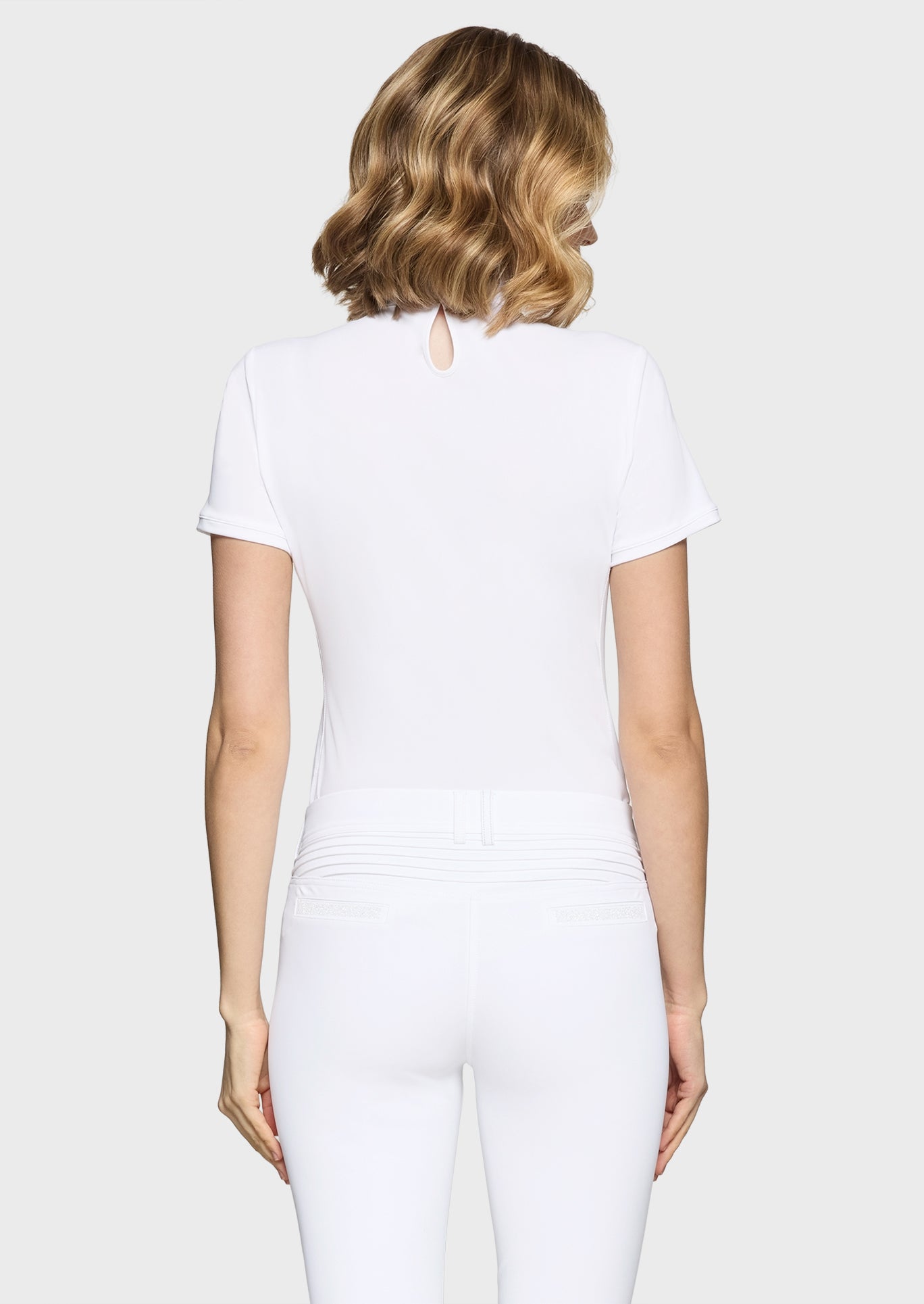 Samshield Wedstrijdshirt Korte Mouwen Dames Roxy Premium Wit