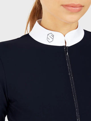 Samshield Wedstrijdshirt Lange Mouwen Dames Aloise Navy