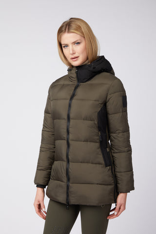 Vestrum padded jas dames Cordoba Dark Olive
