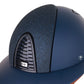 Kep Italia Paardrijhelm Cromo 2.0 Matt Polo Klep Blauw RAW Frame Luminor Blue Insert Beige Kinband