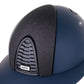 Kep Italia Paardrijhelm Cromo 2.0 Matt Polo Klep Blauw RAW Frame Star Blue Insert Beige Kinband