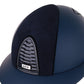 Casque Kep Italia Cromo 2.0  Matt Polo Bleu RAW Frame Suede Insert Beige Jugulaire