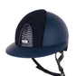 Kep Italia Paardrijhelm Cromo 2.0 Matt Polo Klep Blauw RAW Frame Suede Insert
