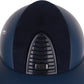 Kep Italia Paardrijhelm Cromo 2.0 Matt Polo Klep Blauw RAW Frame Suede Insert