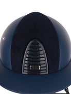 Kep Italia Paardrijhelm Cromo 2.0 Matt Polo Klep Blauw RAW Frame Suede Insert