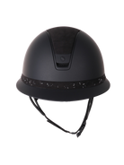 Samshield 2.0 Paardrijhelm Miss Shield Shadowmatt Crystal Leaf FB Zwart