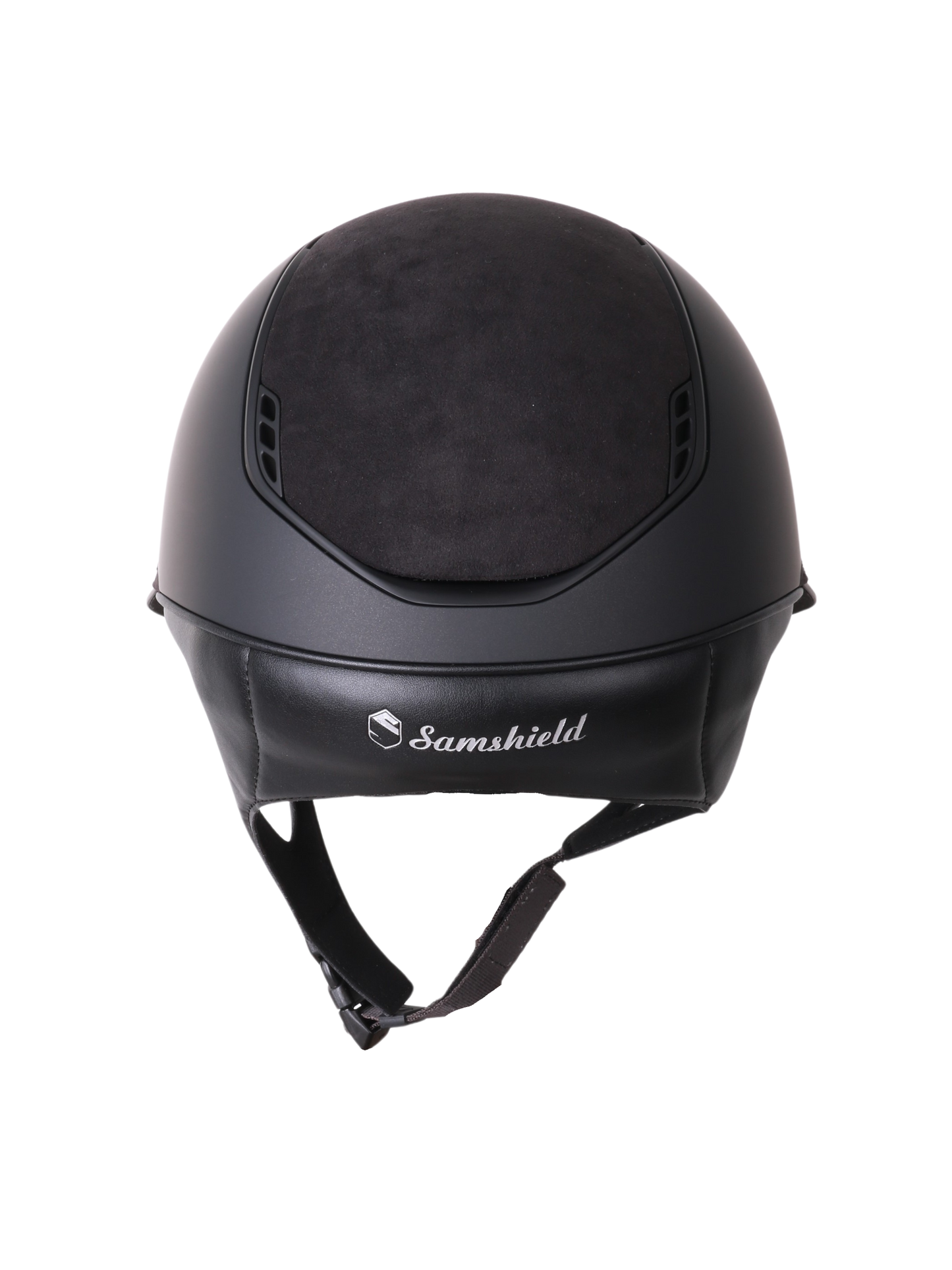 Samshield 2.0 Paardrijhelm Miss Shield Shadowmatt Crystal Leaf FB Zwart