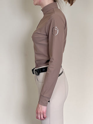 Vestrum Longsleeve dames Denver Roestbruin